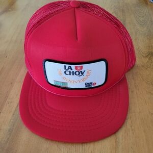 VTG Xpres Caps by Spectra La Choy 75th Anniversary Rope Braid Snapback Hat FLAW